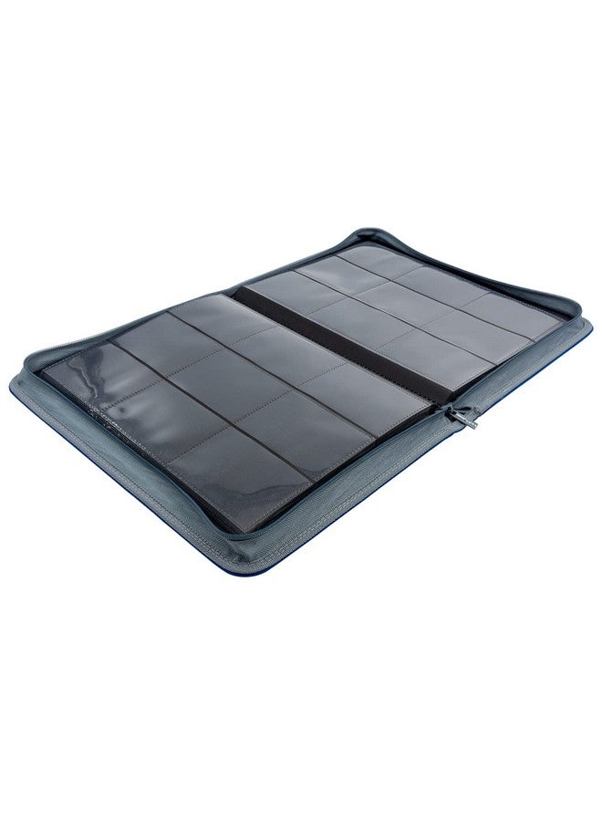 Ultra Pro ULP15935 9 Pocket Deluxe Vivid Blue Pro-Binder - Image 5