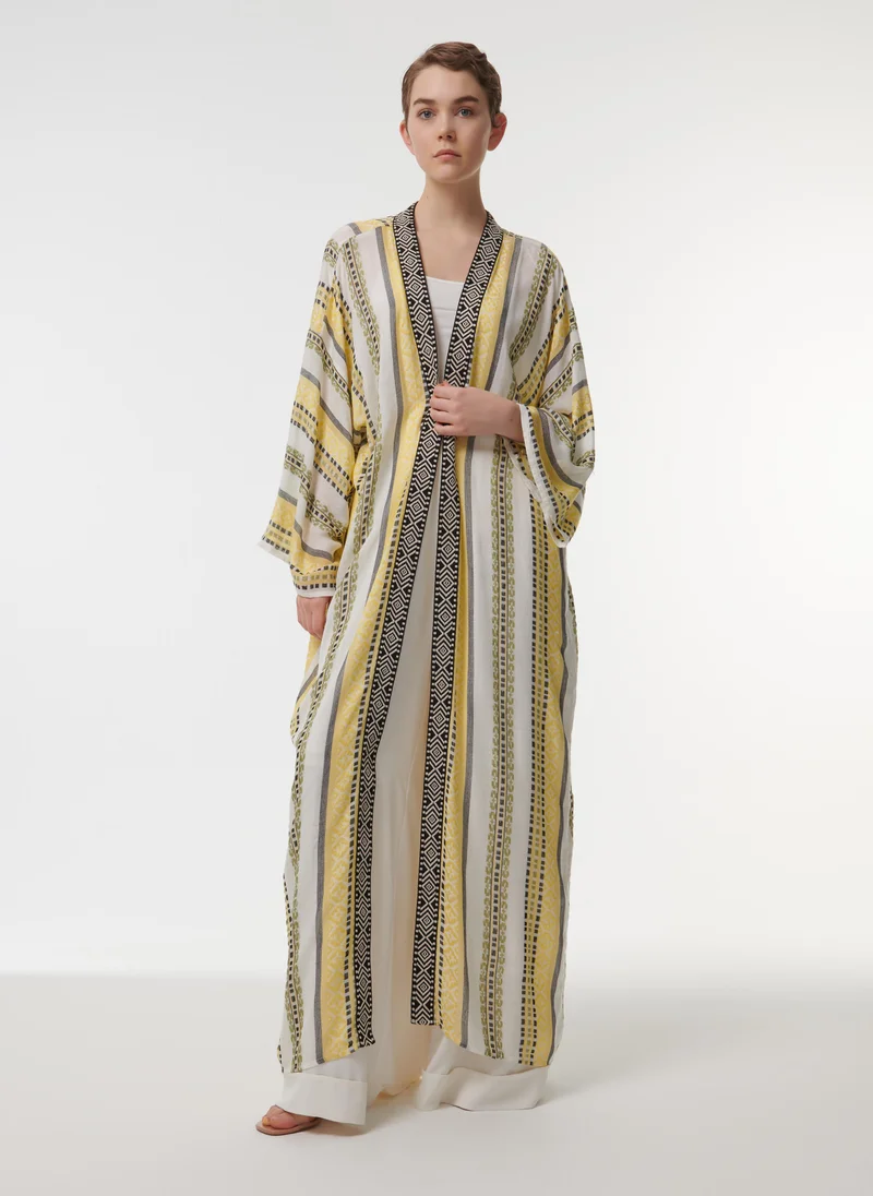 ليم عباية جاكار هندسية