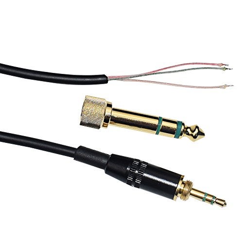 Sqrmekoko Extension Spring Relief Coiled Audio Cable for Sony MDR-7506 7509 MDR-V6 V600 V700 V900 ATH-M50 Headphones - Image 5