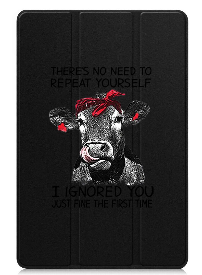 Theodor Protective Flip Case For OnePlus Pad 2 (2024) & OnePlus Pad Pro (2024) With Trifold Stand Auto Wake Sleep Shockproof Cover there is no ned to repeat yourself - Image 1