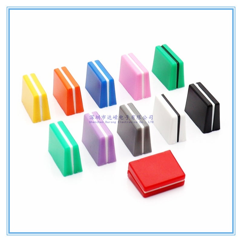 Straight Slide Pusher Key Cap Mixer Pusher Cap Straight Slide Push Key Cap Disc Player Switch Cap Inner Hole 4Mm - Image 4