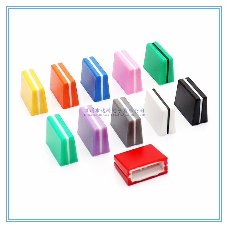 Straight Slide Pusher Key Cap Mixer Pusher Cap Straight Slide Push Key Cap Disc Player Switch Cap Inner Hole 4Mm - Image 5