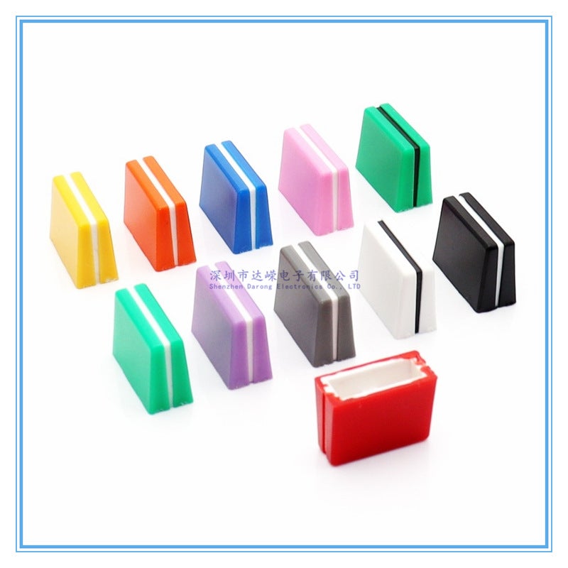 Straight Slide Pusher Key Cap Mixer Pusher Cap Straight Slide Push Key Cap Disc Player Switch Cap Inner Hole 4Mm - Image 3