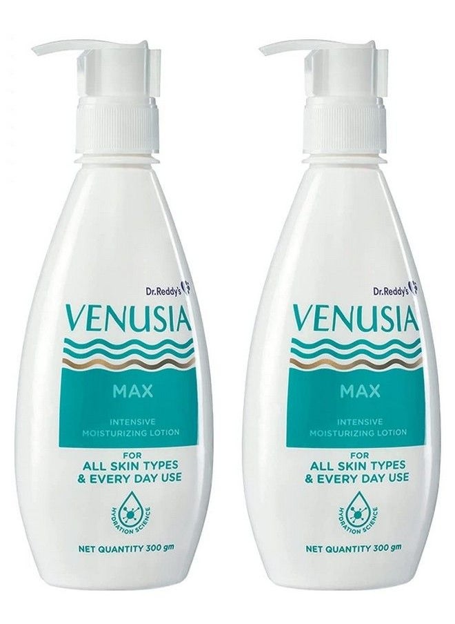 VENUSIA - VENUSIA Dr Reddy's Max Intensive Moisturizing Lotion for Everyday Use, 300g (Pack of 2) - Image 1