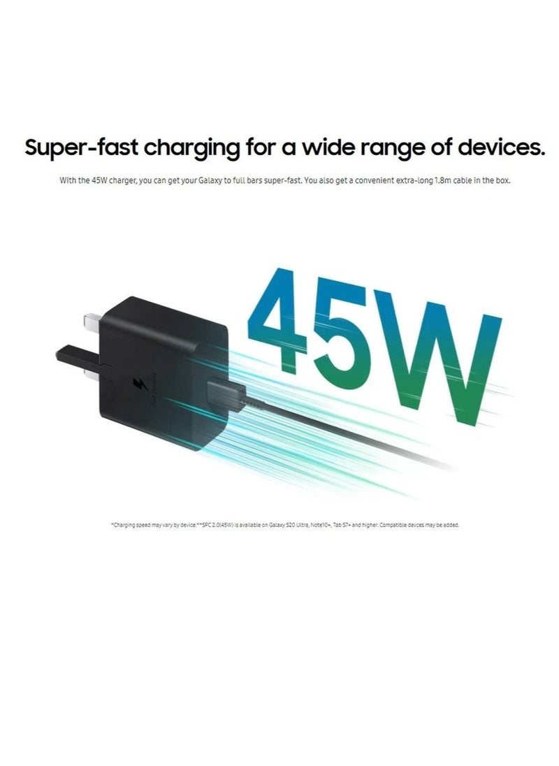 ELTRAZONE - 45W USB C Charger compatible ,Samsung Super Fast Charger Type C for Samsung Galaxy S22 Ultra/S22+/S22/S21 Ultra/S21 Plus 5G/Note 20 Ultra/S20/S20 Ultra/Tab S8 Ultra S8+,PPS Fast Wall Charger - Image 1