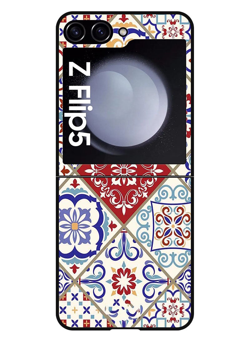 Theodor Protective Case Anti Scratch Shock Proof Bumper Cover For Samsung Galaxy Z Flip 5 Fine Art Print - Image 1