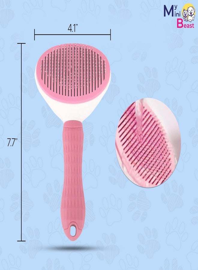 My mini beast Dog and cat slicker or Comb Pink - Image 5