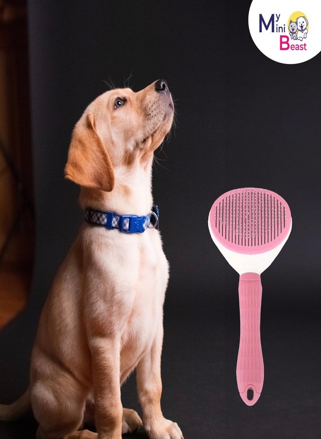 My mini beast Dog and cat slicker or Comb Pink - Image 2