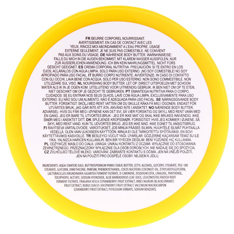 I LOVE Exotic Fruit Scented Body Butter - Hydrating Body Butter for Dry Skin - Vitamin E and Aloe Vera - Shea Butter and Coconut Oil - 10.1 oz - Image 3