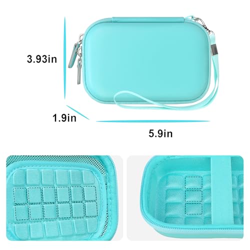 Canboc Carrying Case for KODAK PIXPRO FZ55/ FZ45/ FZ43/ FZ53 16MP Digital Camera, Video Vlogging Camera Bag, Zipper Mesh Pocket fit Cable, Green (Case Only) - Image 4