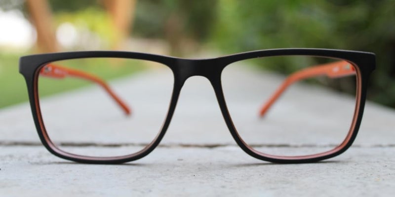 Lens+ Lensplus Square TR Full Rim Eyeglasses with Blue Cut Lightweight Unisex Eyewear for Men & Women | Stylish Computer & Daily Use Frame - Image 5