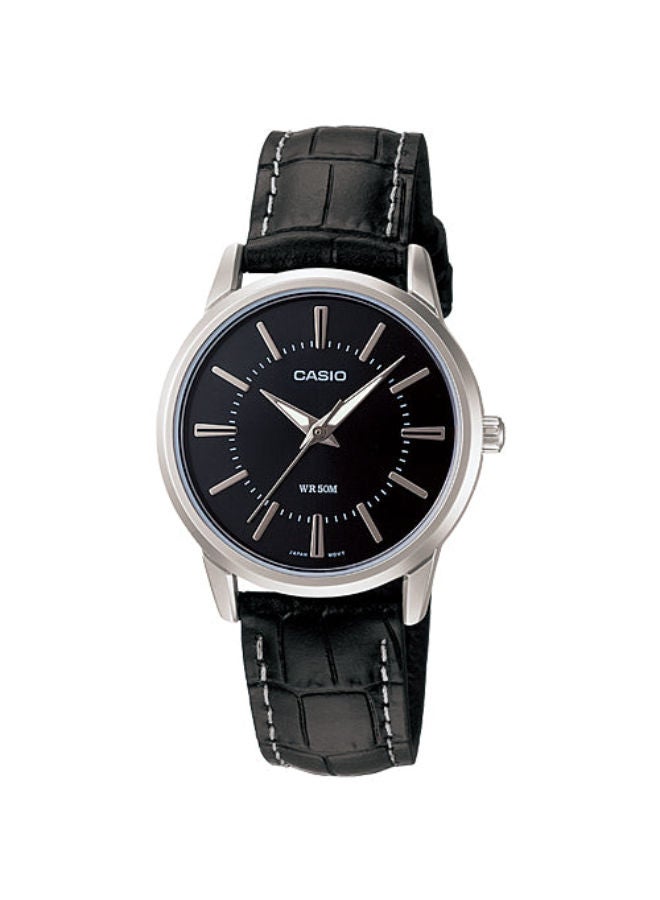 كاسيو ساعة يد جلدية تناظرية LTP-1303L-1AVDF - Image 1