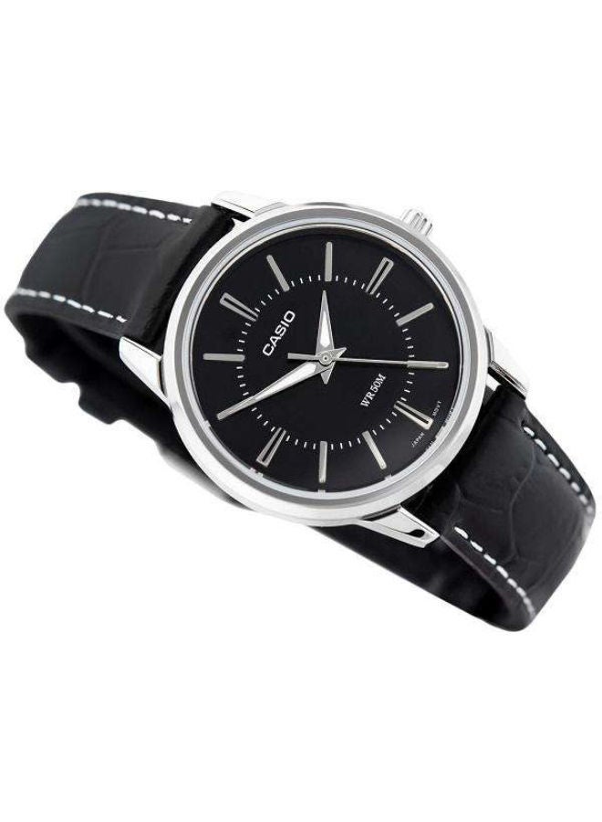 كاسيو ساعة يد جلدية تناظرية LTP-1303L-1AVDF - Image 2