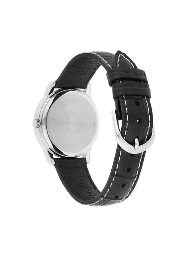 كاسيو ساعة يد جلدية تناظرية LTP-1303L-1AVDF - Image 4