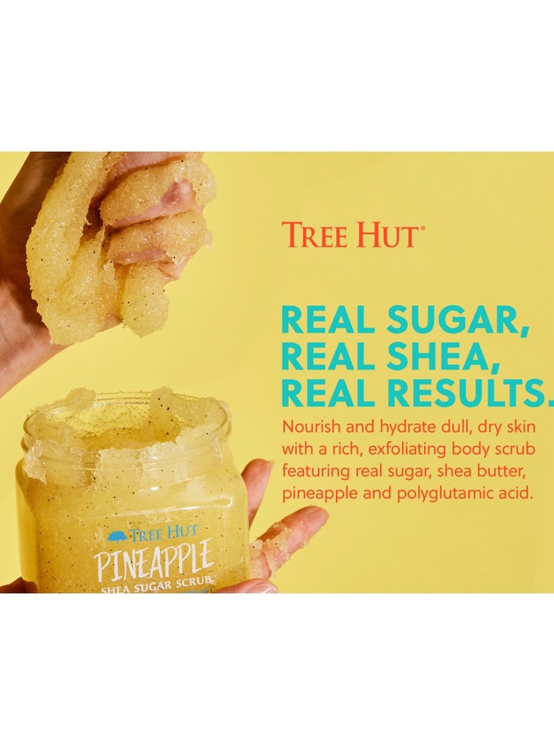 Tree Hut مقشر سكر الشيا والأناناس 510 جم/18 أونصة - Image 2