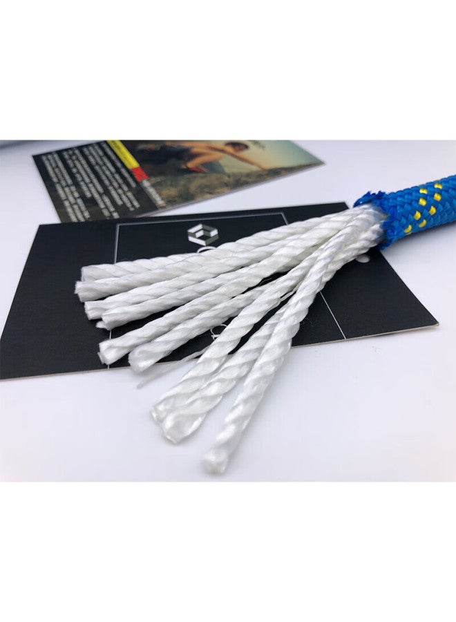 Golmud Safety Rope, High-alude Work Rope, Lifeline, Climbing Rope, Outdoor Binding Rope, Safety Rope, Rescue Rope, Rock Climbing Rope 10 Meters, Blue - Image 4