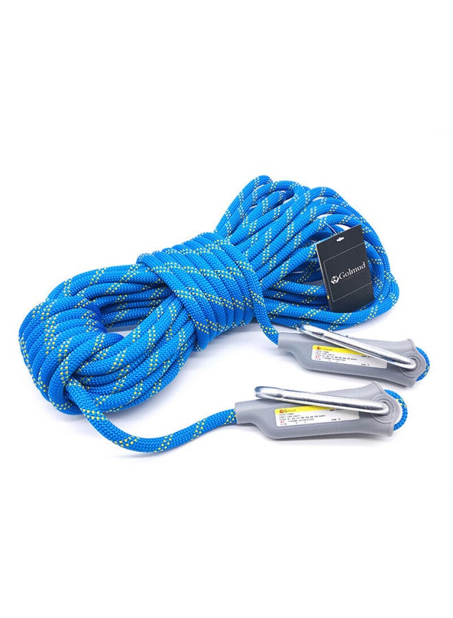 Golmud Safety Rope, High-alude Work Rope, Lifeline, Climbing Rope, Outdoor Binding Rope, Safety Rope, Rescue Rope, Rock Climbing Rope 10 Meters, Blue - Image 1