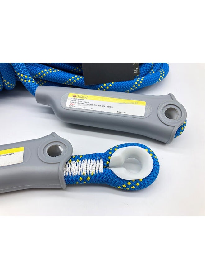 Golmud Safety Rope, High-alude Work Rope, Lifeline, Climbing Rope, Outdoor Binding Rope, Safety Rope, Rescue Rope, Rock Climbing Rope 10 Meters, Blue - Image 3