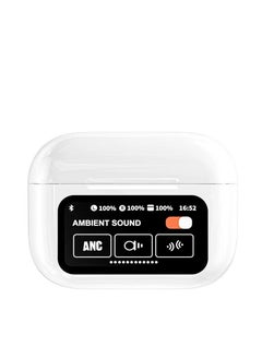 Neutral A9Pro Microphone In Ear True Wireless Bluetooth 5.4 Earphones Low Latency Fast Charging IPX3 Waterproof Earphones with White Charging Box  - Image 1