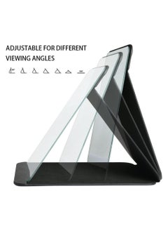 Hihonor Folding Tabletop Mirror, Portable Travel Folding Mirror, PU Leather Makeup Mirror, Free Standing Vanity Mirrors, Desktop Vanity Mirror, for Office Desk,Vanity Table, Travel, Camping, White (6x8 Inches)  - Image 5