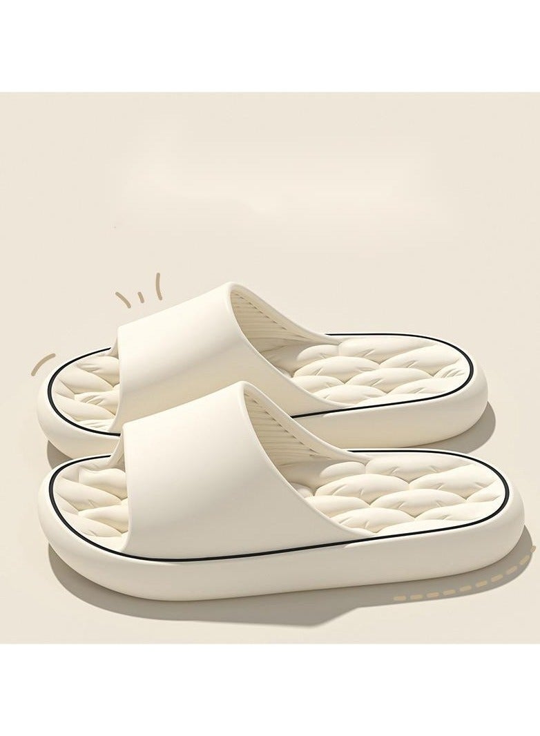 Breathable Slippers Lndoor Non-Slip Slippers For Men And Women's Bathroom Leaky Slippers Do Not Smell - Image 1