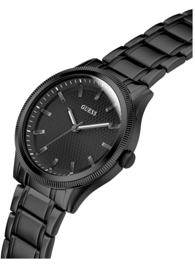 GUESS GUESS Men's Black Stainless Steel Watch  - Image 4