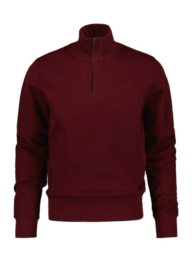 غانت Gant Sacker Rib Half-Zip Sweatshirt