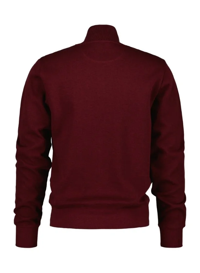 غانت Gant Sacker Rib Half-Zip Sweatshirt