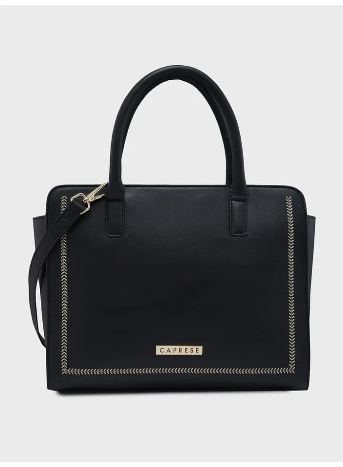 CAPRESE POPPY SATCHEL MEDIUM BLACK