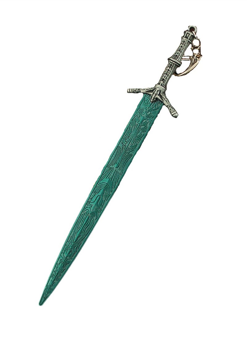 دعامات لعبة Elden Ring، سلاح معدني، زينة لعبة، سلسلة مفاتيح معدنية - Image 1