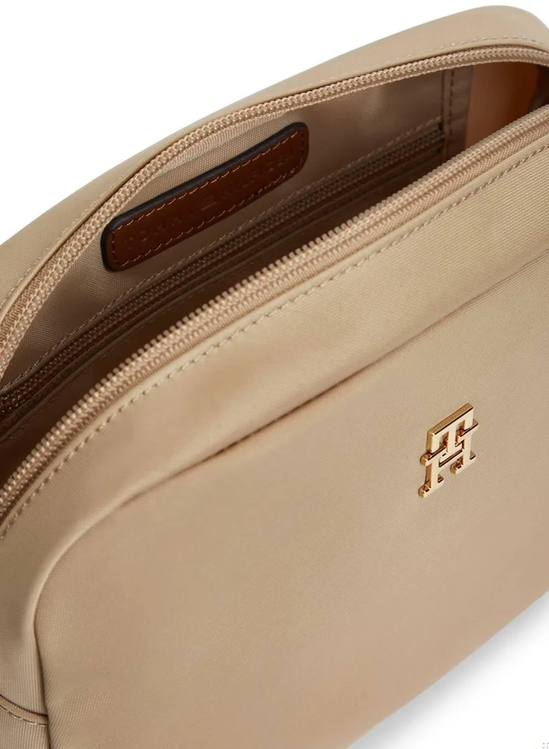 Tommy Hilfiger Horseradish TH Monogram Crossbody Camera Bag for Women | Best Price UAE
