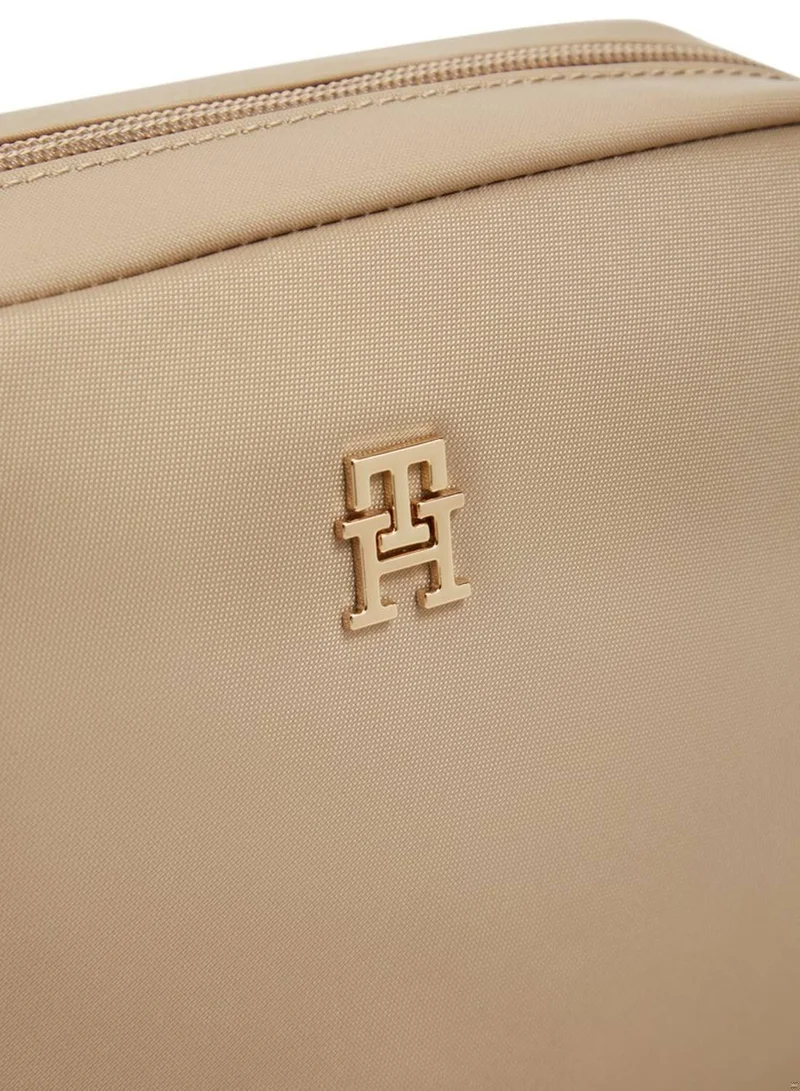 Tommy Hilfiger Horseradish TH Monogram Crossbody Camera Bag for Women | Best Price UAE