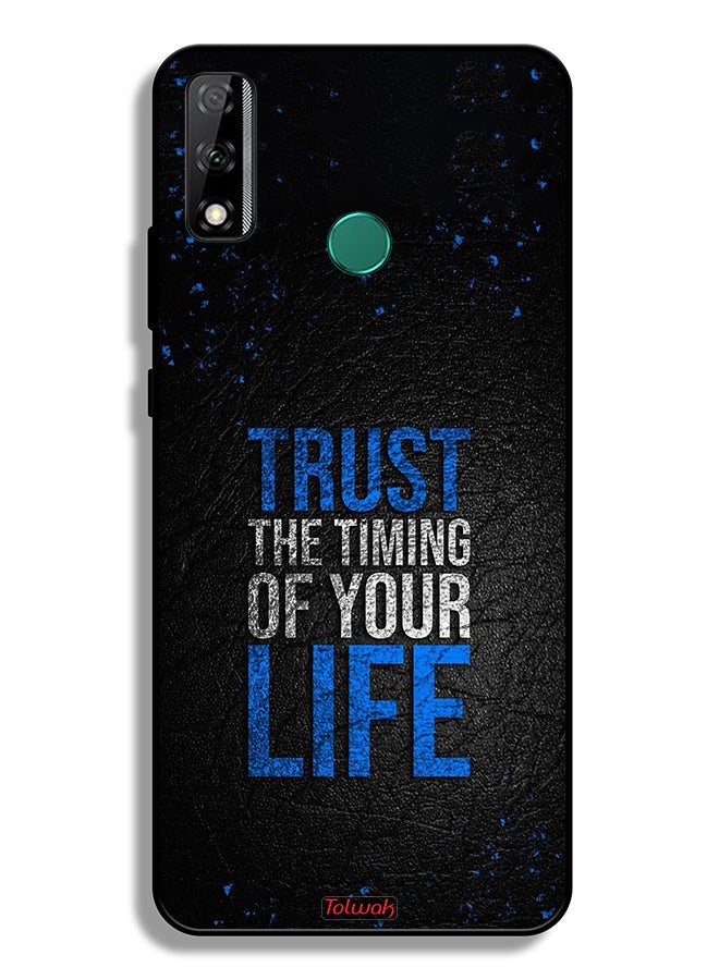 Tolwak Huawei Y8s Protective Case Cover Trust The Timing Of Your Life - Image 2