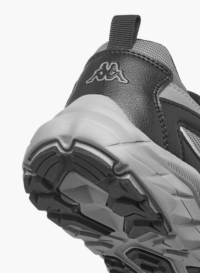 Kappa Boys' Logo Detail Sports Shoes with Hook and Loop Closure