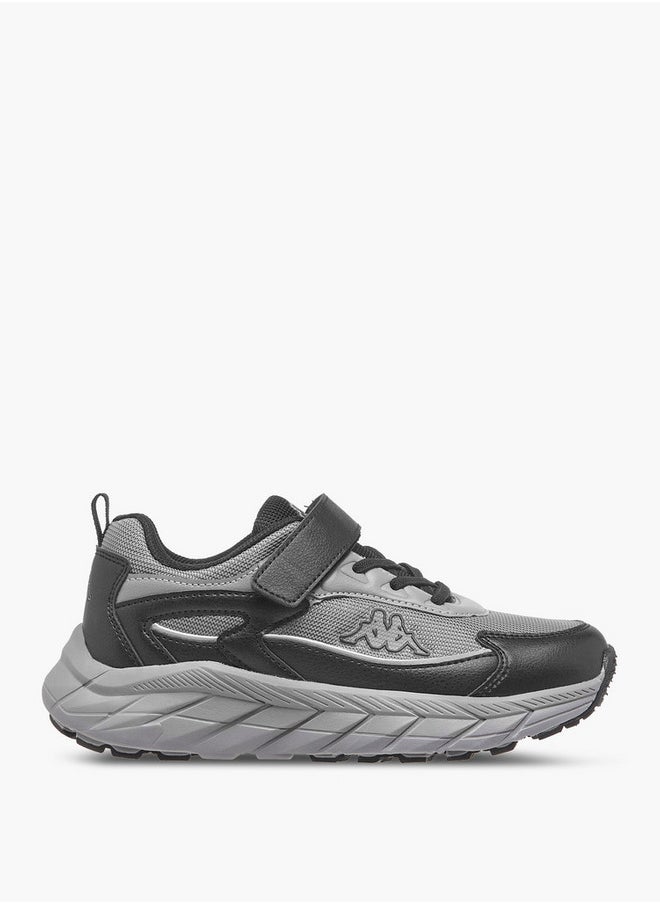 Kappa - Boys' Logo Detail Sports Shoes with Hook and Loop Closure - Image 1