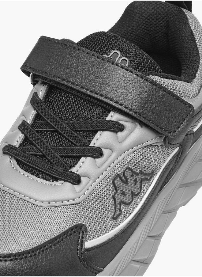 Kappa - Boys' Logo Detail Sports Shoes with Hook and Loop Closure - Image 1