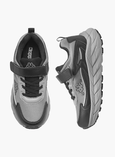 Kappa Boys' Logo Detail Sports Shoes with Hook and Loop Closure