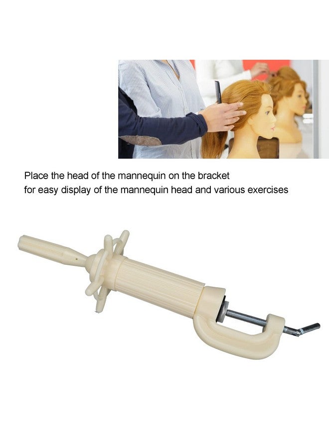 Betued Wig Clamp Stand Wig Mannequin Head Stand Wig Head Stand Adjustable Portable Manikin Training Head Stand For Salon & Home Use - Image 3
