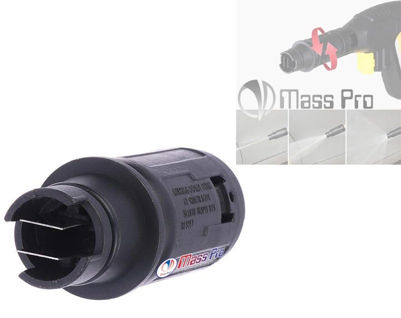 Mass Pro 1Pc Pressure Washer Spray Gun Front Nozzle (Adjustable Nozzle) Suitable For Mostly Car Washer Guns - Image 2