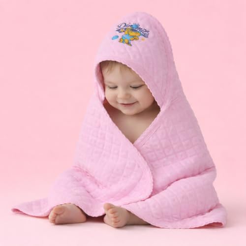 Sathiyas 100% Soft Cotton Baby Hooded Towels - Pack of 2 - Image 2