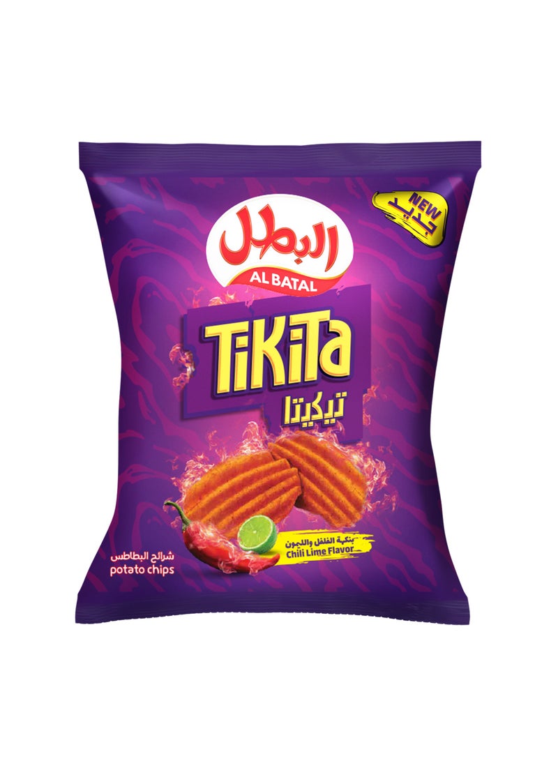 Al Batal رقائق البطاطس بتوابل الفلفل الحار والليمون من تيكيتا - Image 1