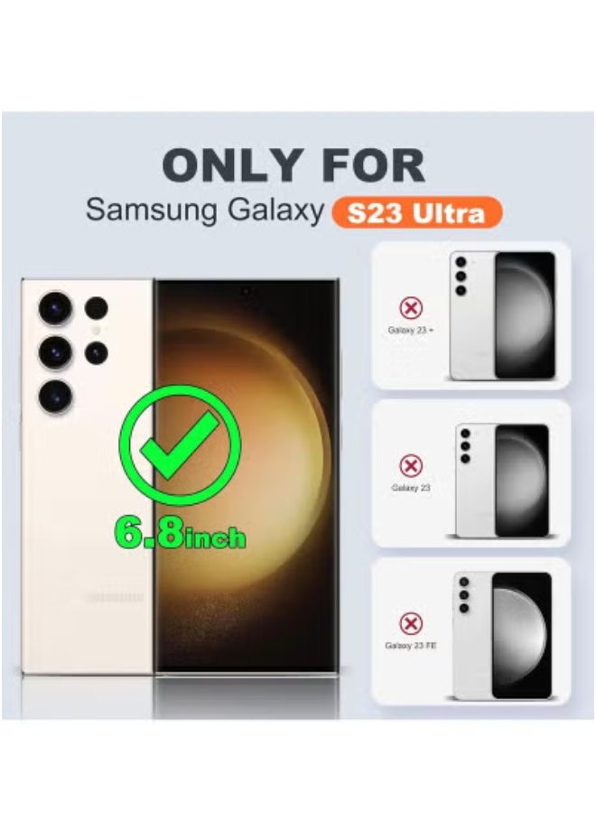 Samsung Galaxy S23 Ultra Case Cover Compatible with MagSafe – Slim Thin Magnetic Protective Case for Samsung Galaxy S23 Ultra 6.8-Inch | Clear Shockproof Back with Wireless Charging Support | Scratch-Resistant, Lightweight & Durable Phone Cover - Image 4