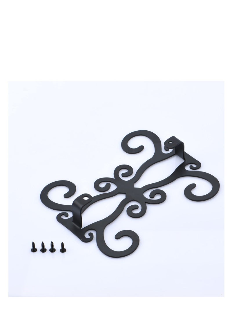 Captaintech 1 Pack Hanging Cup Display Stand, Hanging Champagne Glass Rack, Butterfly Stemware Racks Under Cabinet Glasses Holder Shelf, Suitable for Cabinet Kitchen Bar( Black Iron, 7.87") - Image 5