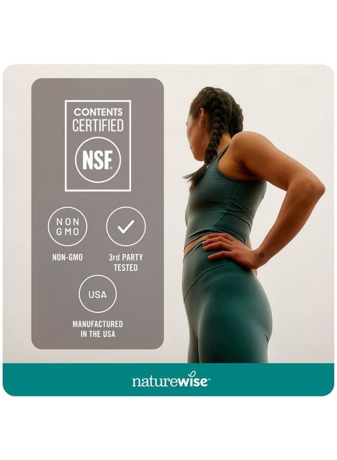 NatureWise Extra-Strength Omega 3 Fish Oil Supplement - 1000mg per Serving - 600 EPA & 400 DHA and Vitamin E - Support for Heart & Brain Health - Lemon Flavor, GMO-Free - 180 Softgels[3-Month Supply] - Image 5