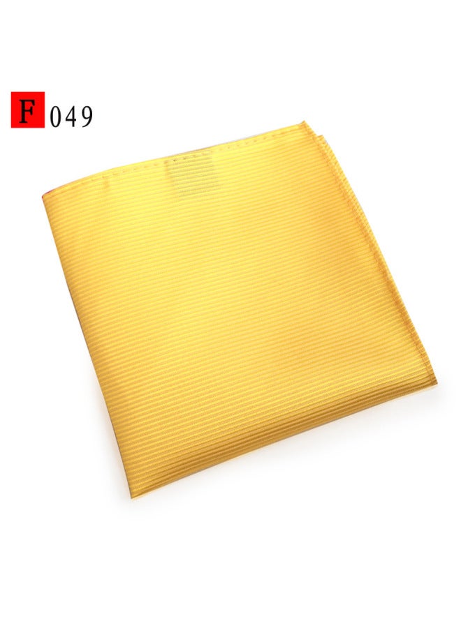 Polyester Jacquard Cashew Dot Casual Fashion Men's Pocket Scarf Small Square Scarf Handkerchief Breast Scarf