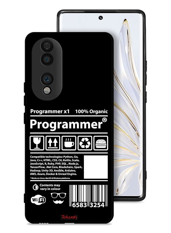 Tolwak Honor 70 Protective Case Cover Programmer Sticker - Image 1