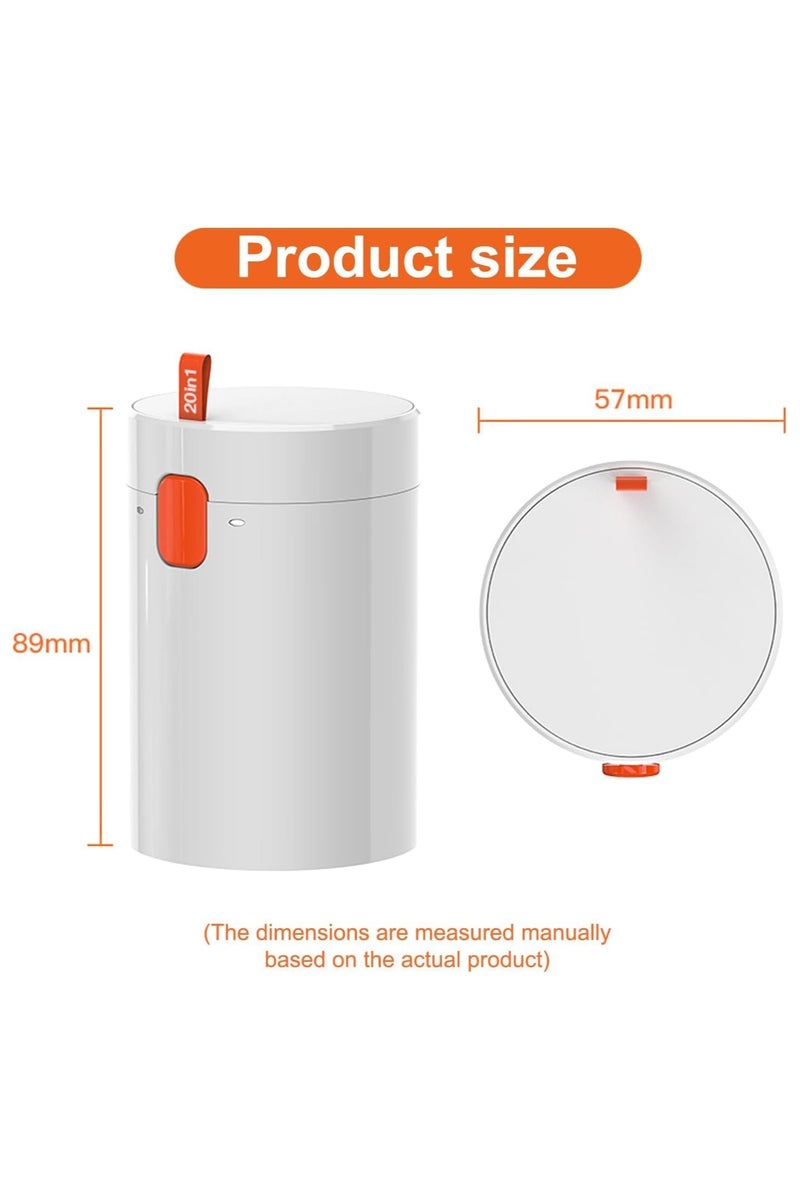 نيفيو عدة تنظيف إلكترونية 20 في 1 – متعددة الاستخدامات لتنظيف اللابتوب، لوحة المفاتيح، الشاشة، السماعات، الكاميرا، والهاتف (أبيض) - Image 2