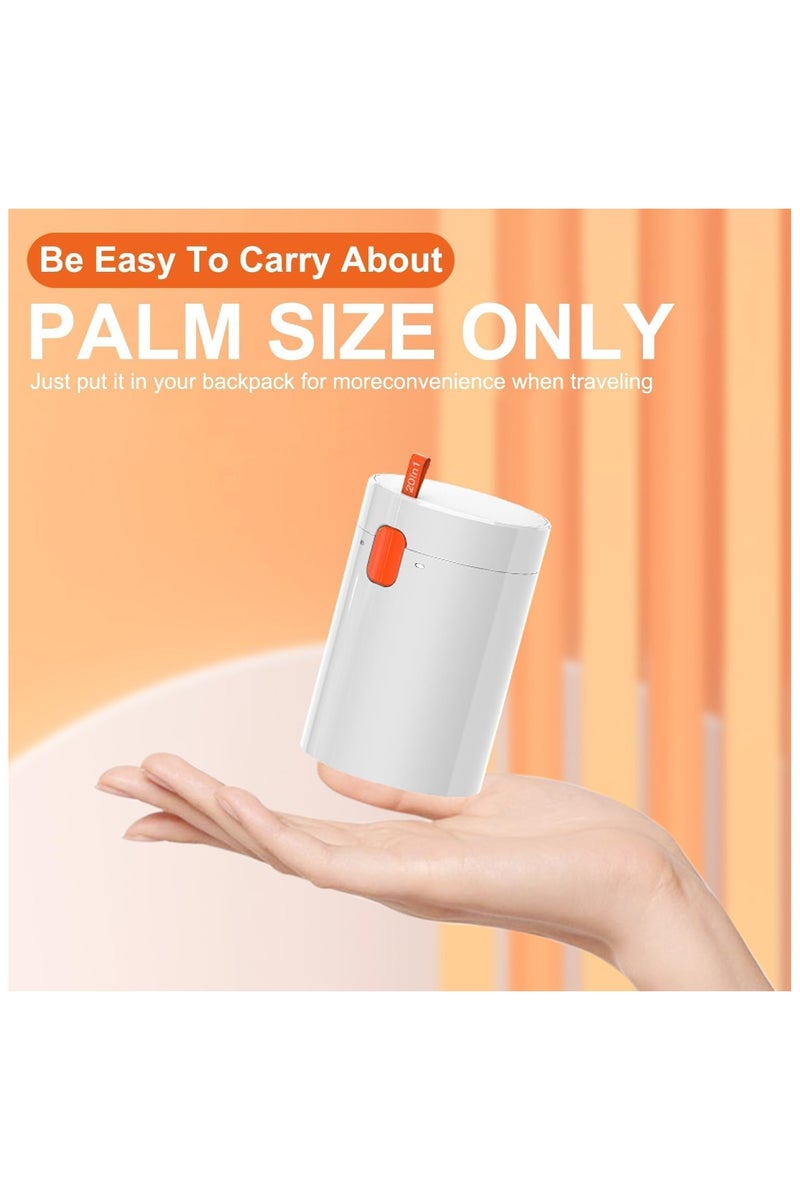 نيفيو عدة تنظيف إلكترونية 20 في 1 – متعددة الاستخدامات لتنظيف اللابتوب، لوحة المفاتيح، الشاشة، السماعات، الكاميرا، والهاتف (أبيض) - Image 3