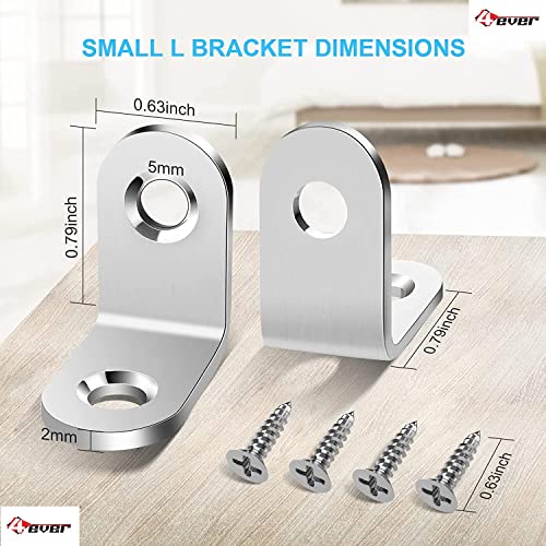 4 Ever 4ever L Shape Glass Panel Shelf Clamp Holder Bracket Support Clip (Material : Stainless Steel) (Single Shelf Button, Pack of 8) - Image 2