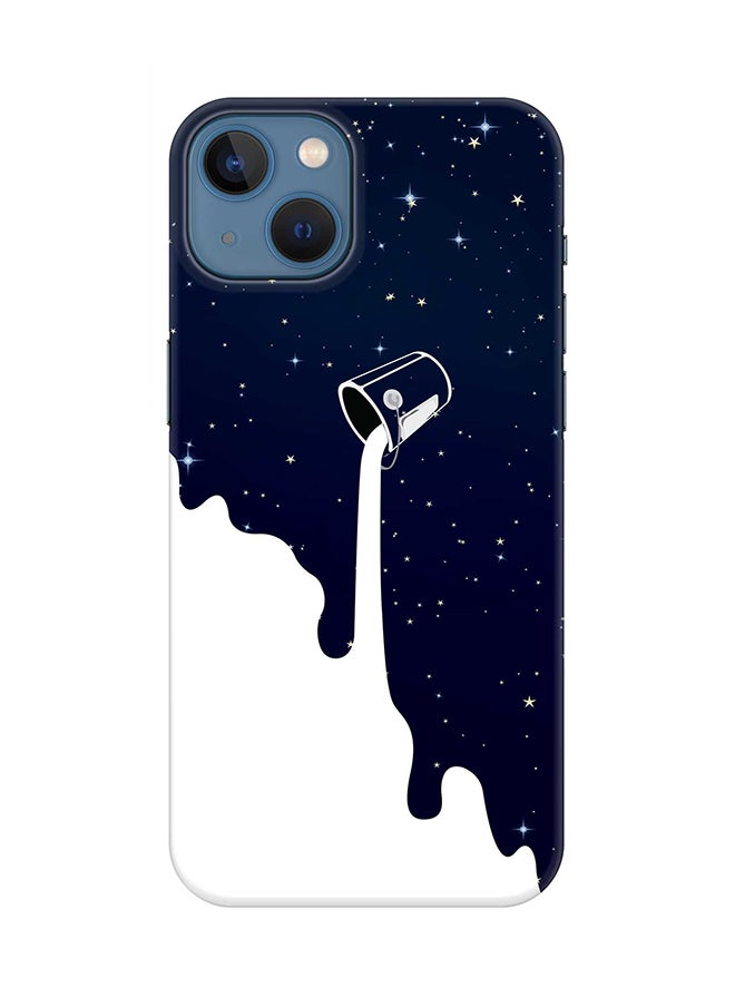 Stylizedd Case for Apple iPhone 14 Plus Case Slim Snap Classic Series Mobile Cover Hard PC Shield Matte Finish Print - Milky Way 